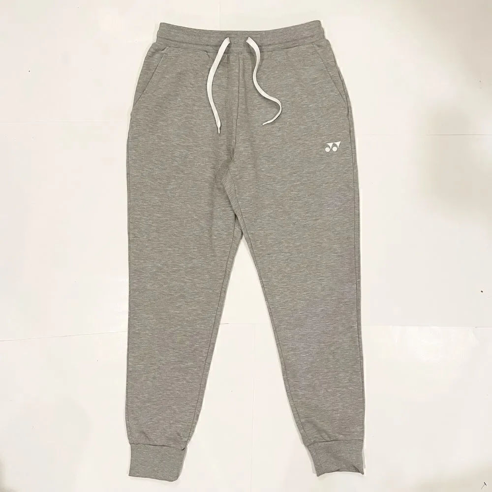 Yonex Sweat Pant Practice Pant Racquet Sport Badminton Tennis Pickelball Grey